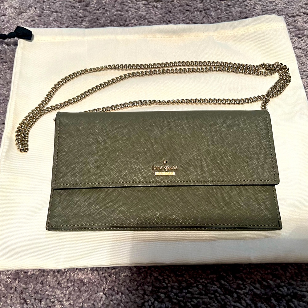 Kate Spade Crossbody Chain Wallet Cardholder